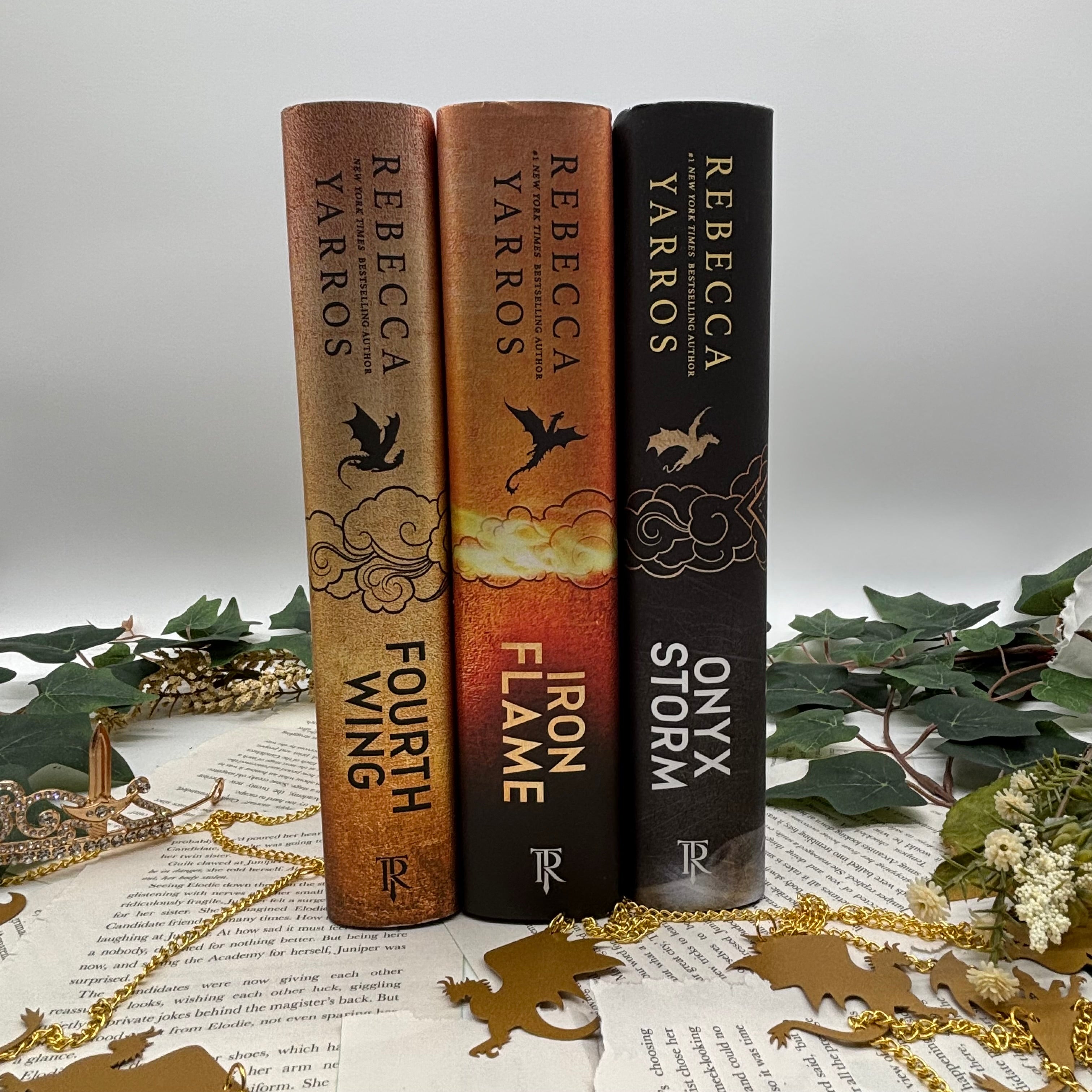 The Empyrean Series Fourth Wing, Iron Flame and Onyx Storm