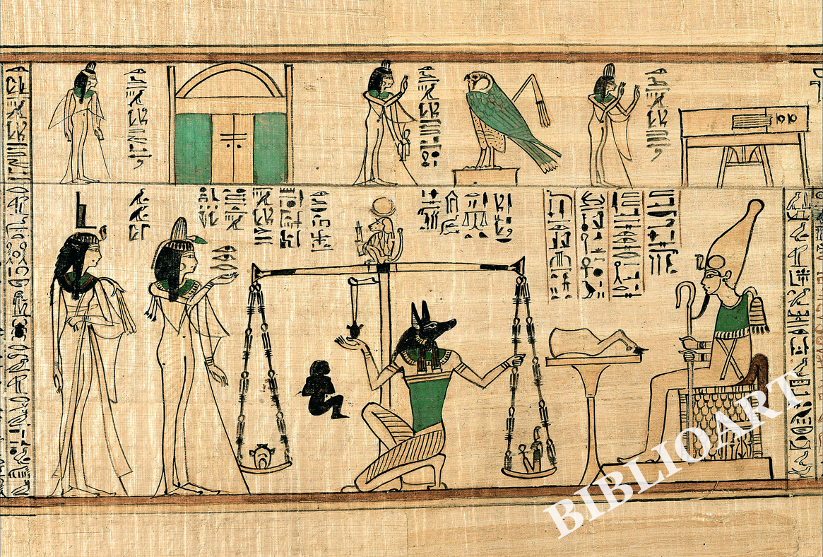 ビブリオポリ-古代エジプト-ポストカードセット1