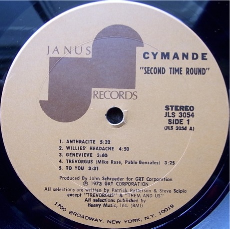 CYMANDE / SECOND TIME ROUND - BIG DIVISION RECORDS