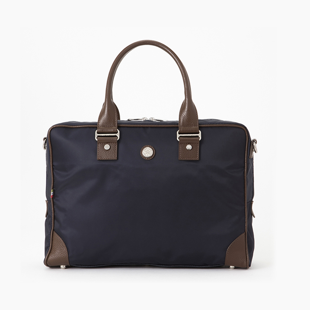 オロビアンコ 2wayブリーフケース VERNE-G/ネイビー | オーダースーツ