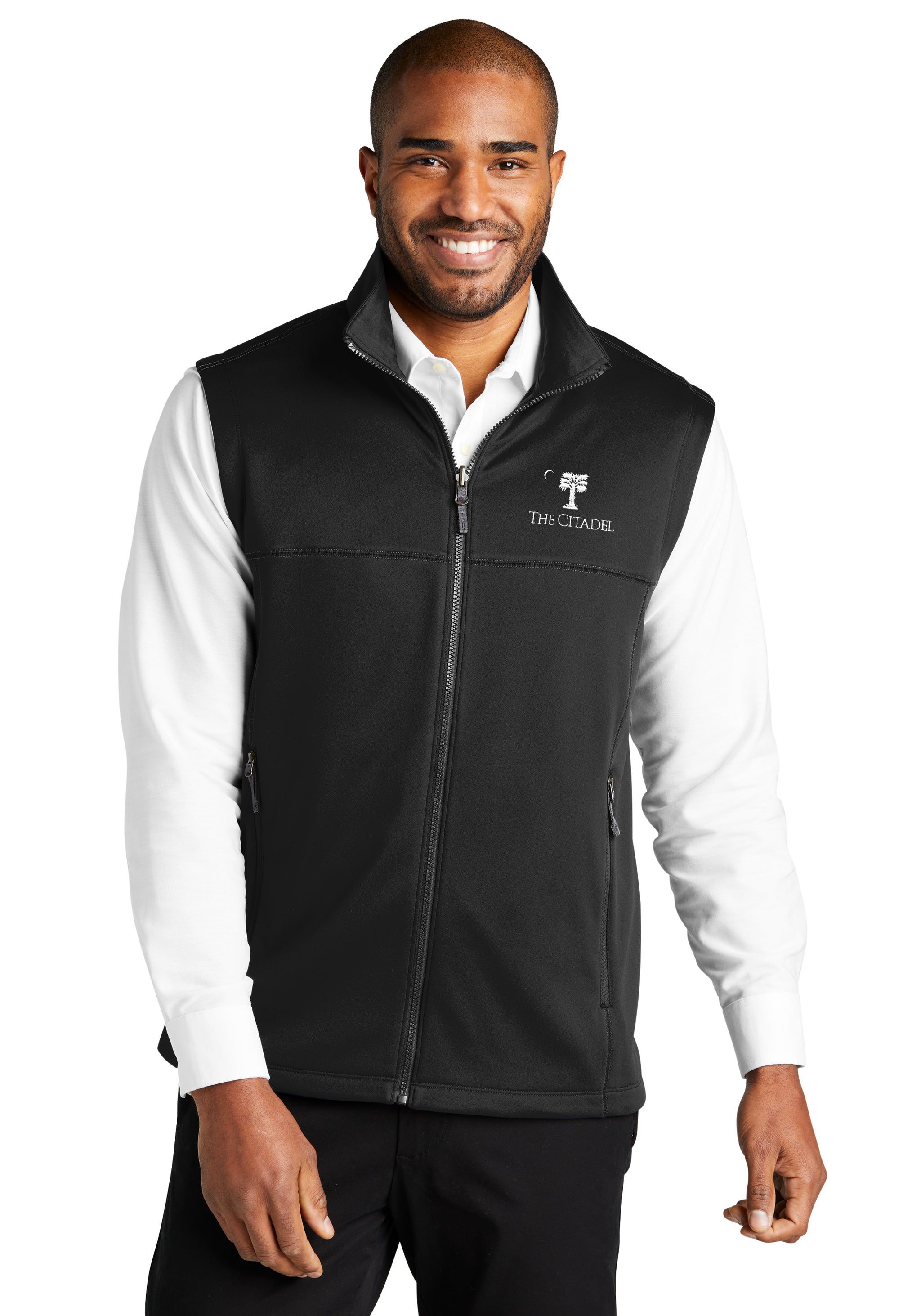 The Citadel, Big Red, Smooth Fleece Vest | Big Red Palmetto Store