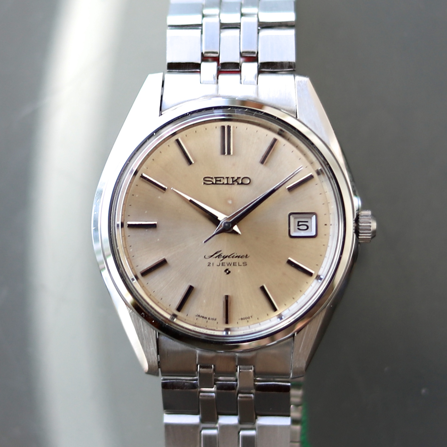 希少 レア SEIKO セイコー SKYLINER スカイ ライナー 腕時計 レトロ