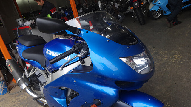 ZX-9R買取査定事例｜比較的状態の良い1998年式を27万円