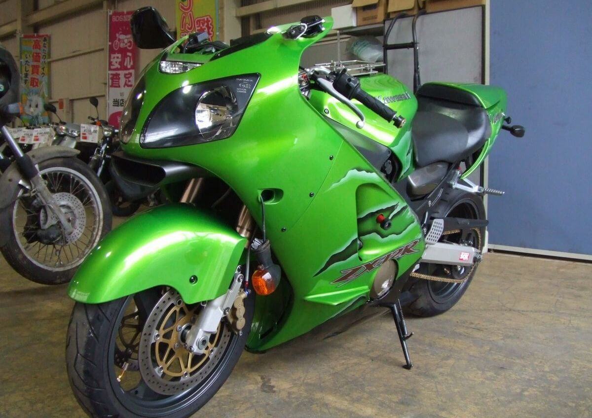 ZX-12R買取査定事例｜2000年式の事故車を22万円