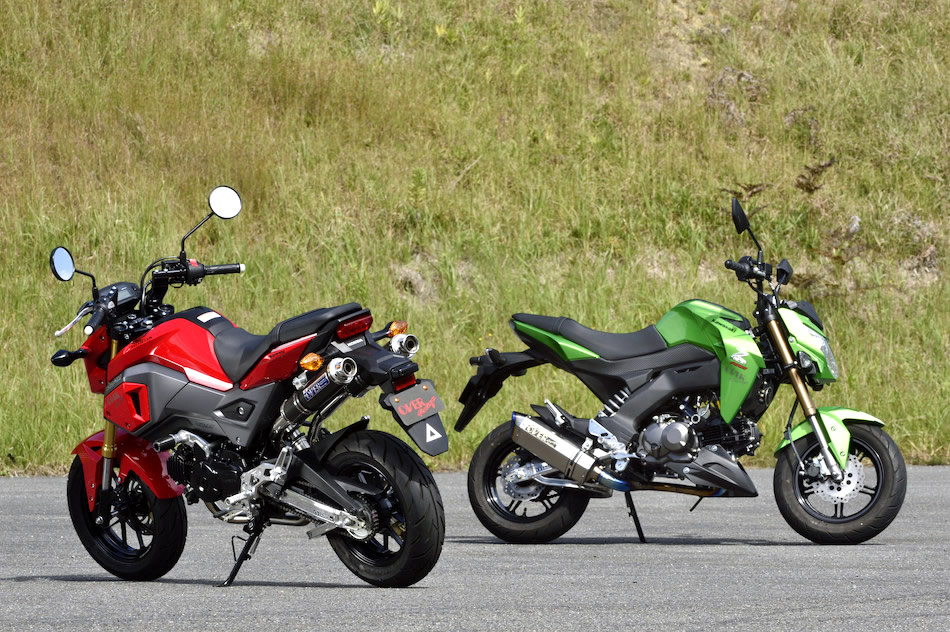 GROMとZ125PROから見るOVERレーシングの4ミニカスタム新世界 原付