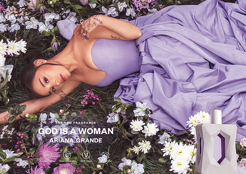 アリアナ・グランデ、プロデュースする香水の新作“ゴッド・イズ・ア