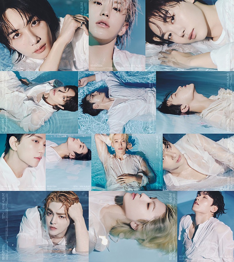 SEVENTEEN、10/14発売の12th Mini Albumのタイトル「SPILL THE FEELS