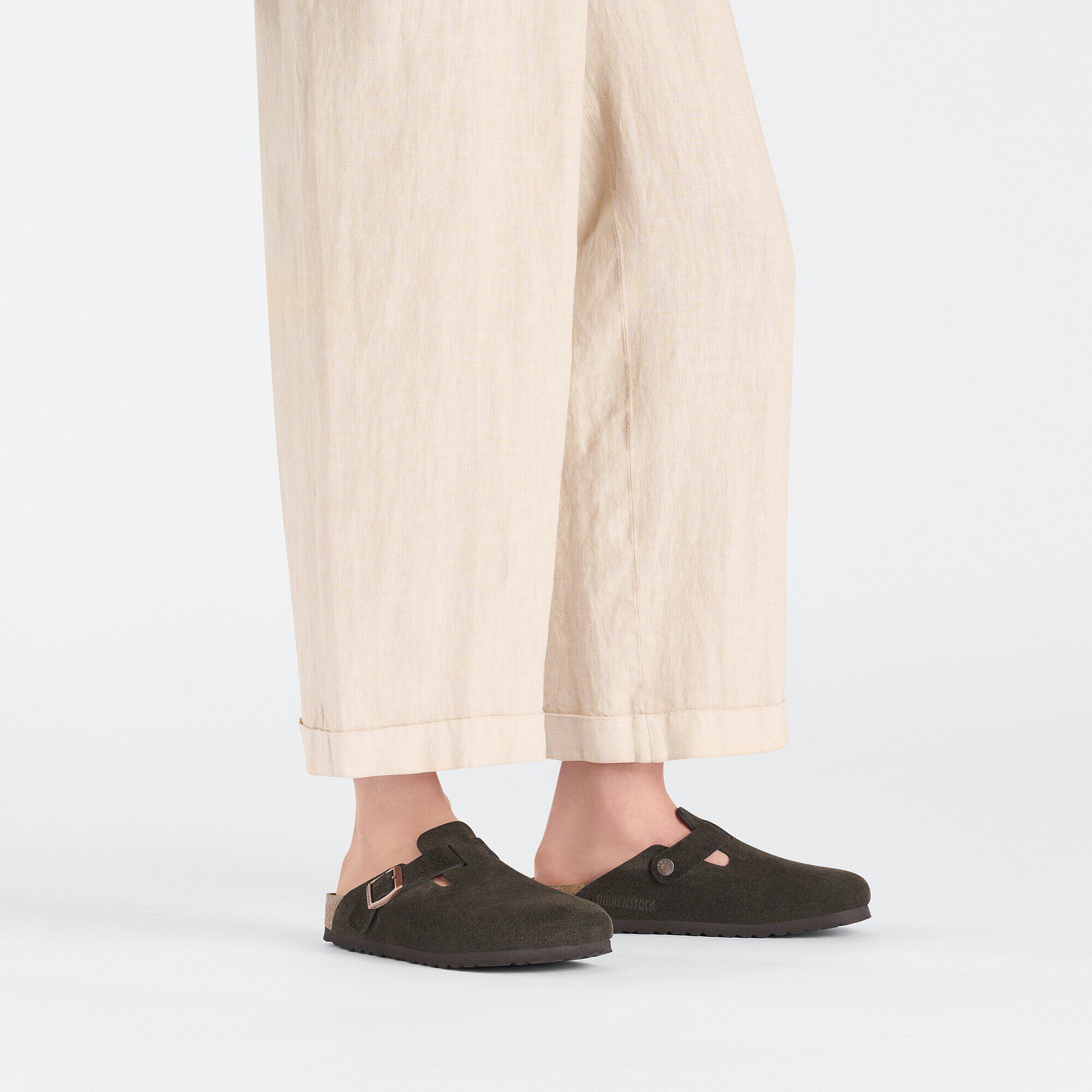 Boston / ボストン」（スエードレザー、モカ）| BIRKENSTOCK（日本）