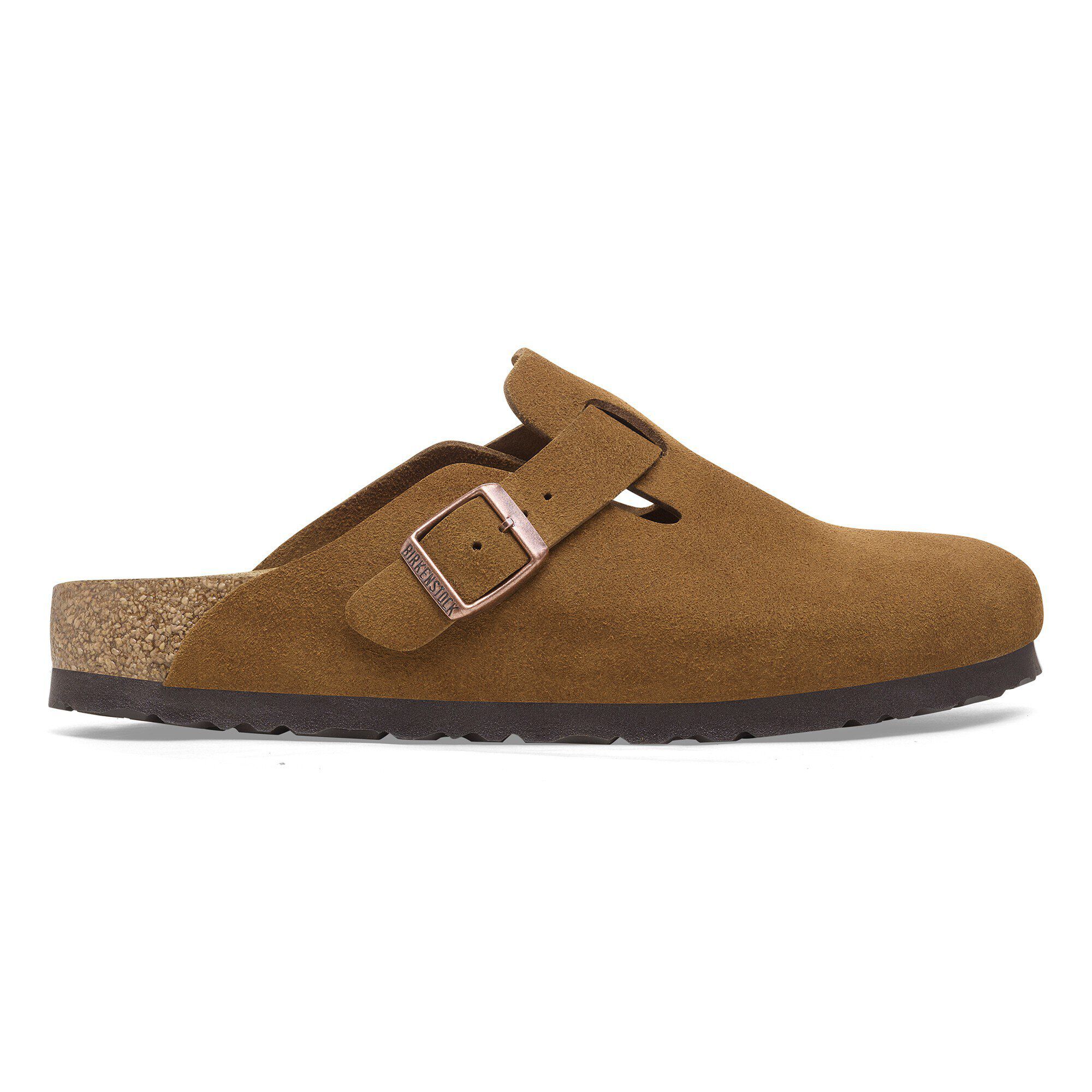 Boston / ボストン」（スエードレザー、ミンク）| BIRKENSTOCK（日本）