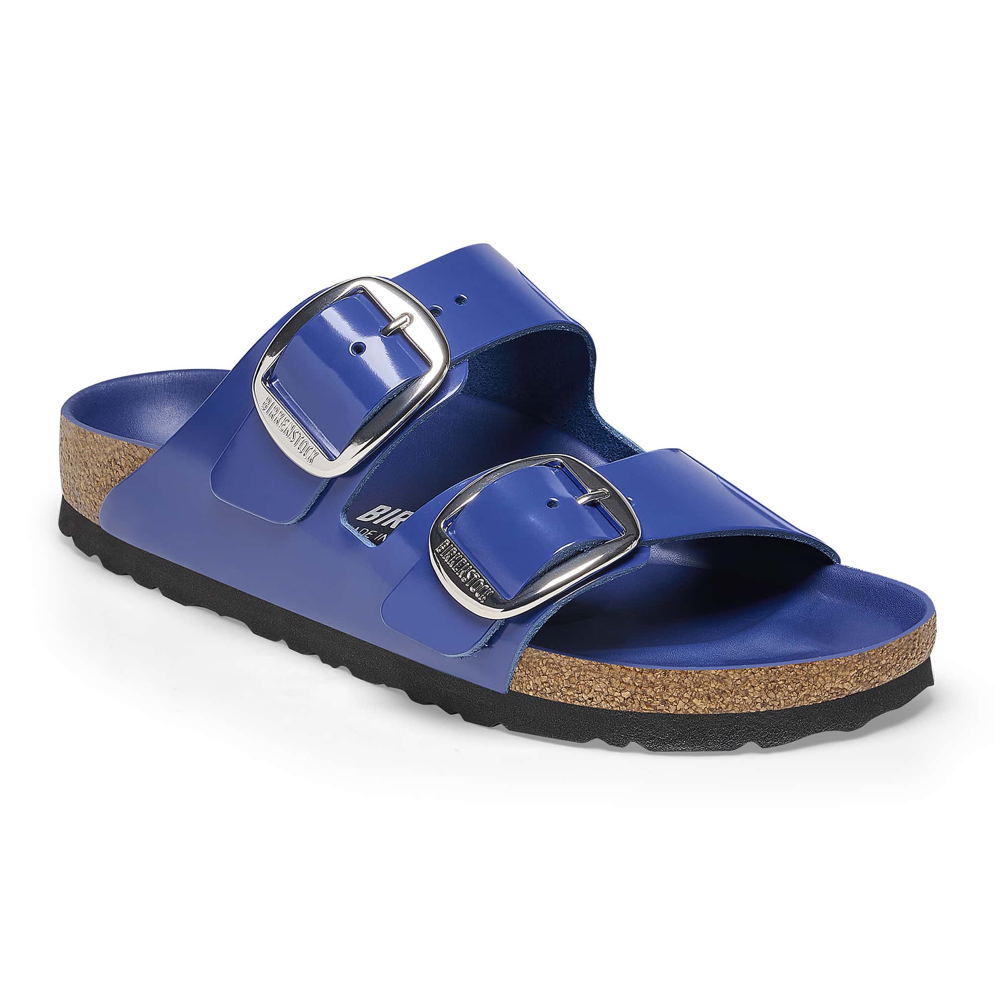 Buy Blue Arizona Big Buckle Natural Leather Patent Online in India