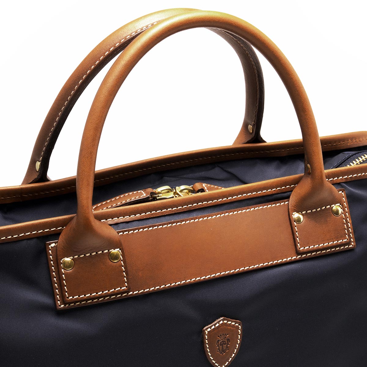 フェリージ ビジネスバッグ バッグ メンズ ネイビーブルー&ライト