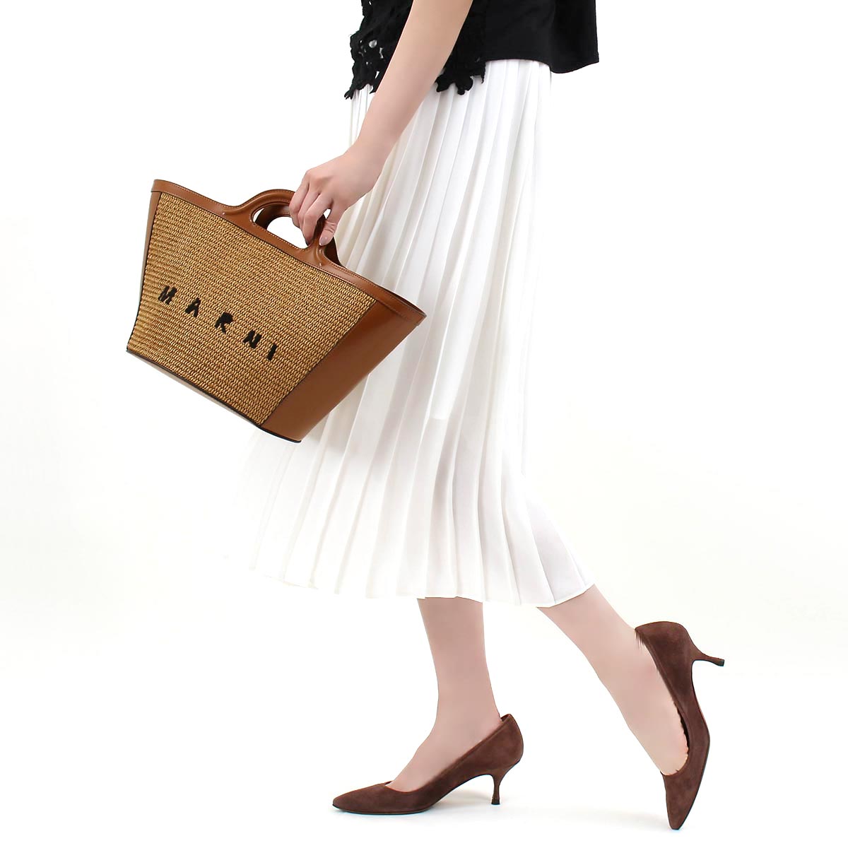 マルニ かごバッグ/ハンドバッグ/ショルダーバッグ バッグ レディース