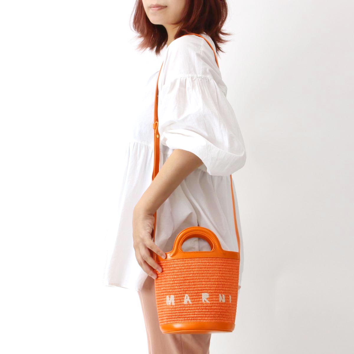 マルニ かごバッグ/バケットバッグ/ショルダーバッグ バッグ