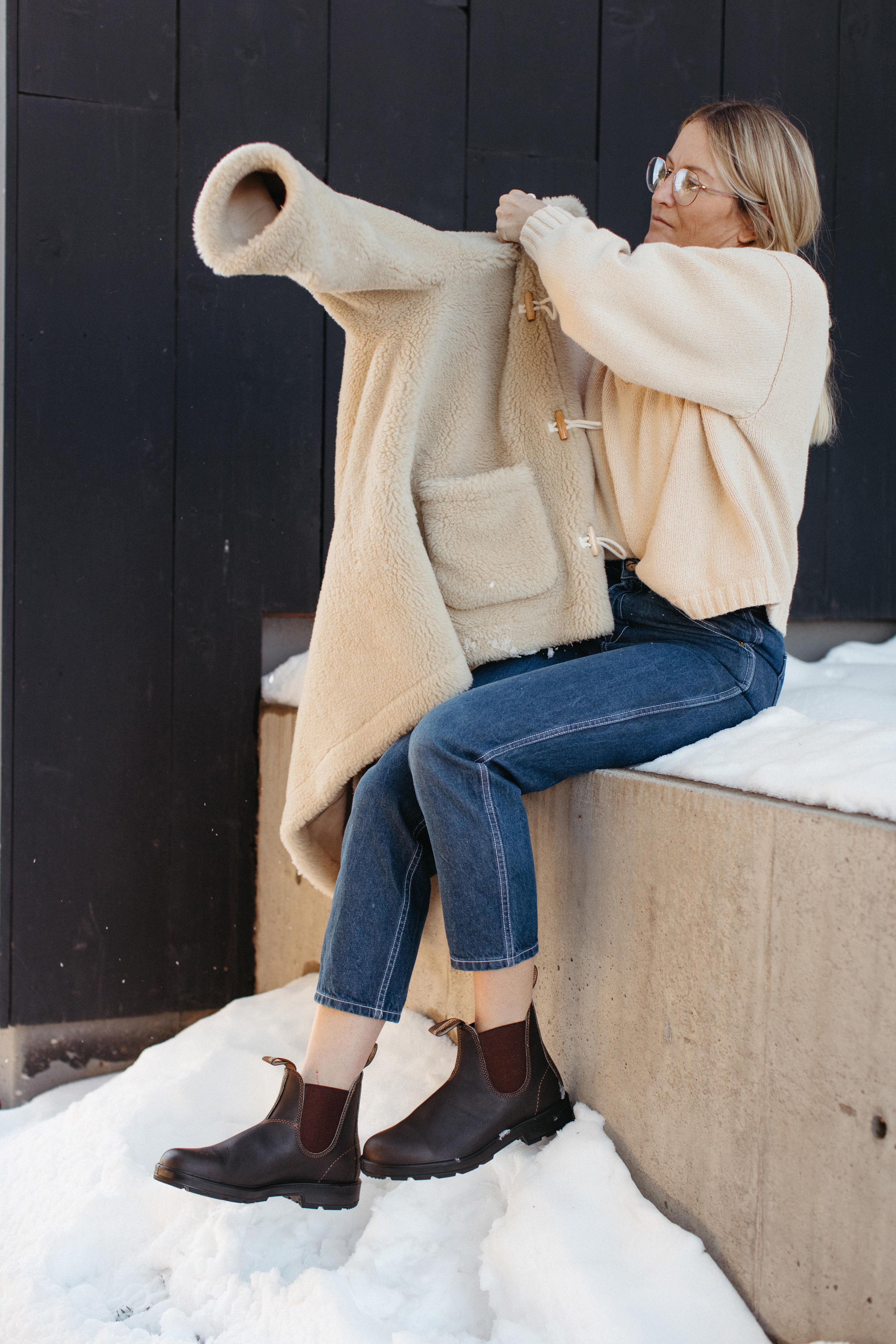 Stout Brown Premium Leather Chelsea Boots, Women's Originals 500