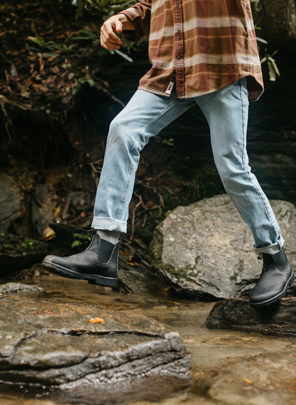 Black Premium Leather Chelsea Boots, Men's Originals 510 - Blundstone