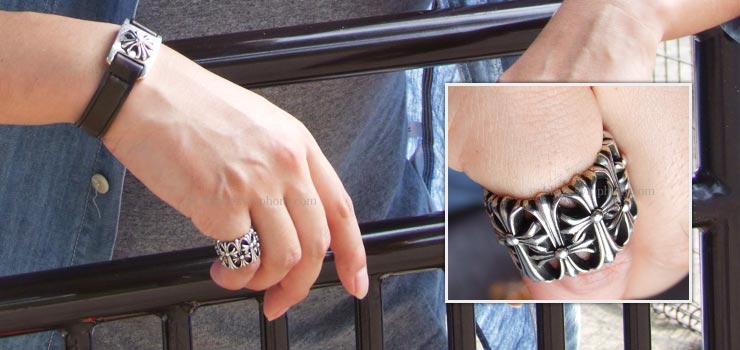 クロムハーツセメタリーリング|クロムハーツ通販専門店ブラック