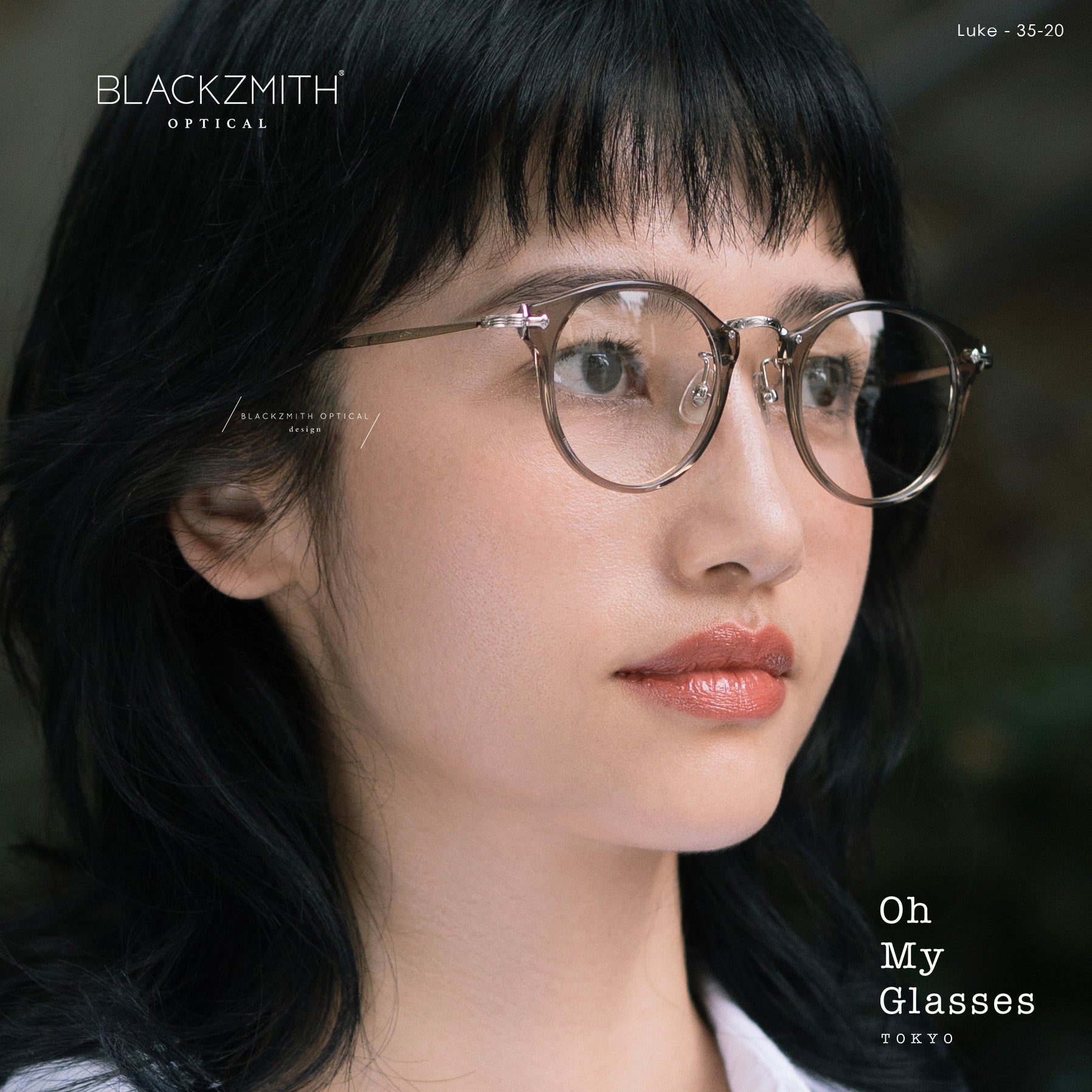 Oh My Glasses - Luke omg-103-35-20【 Blackzmith Exclusive Limited