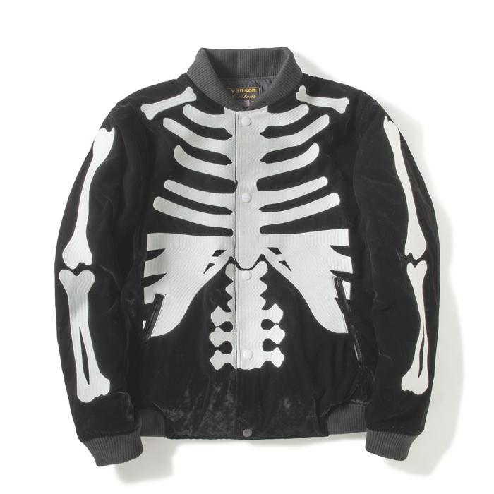 VANSON 50TH ANNIVERSARY VELVETEEN BOMBER JACKET