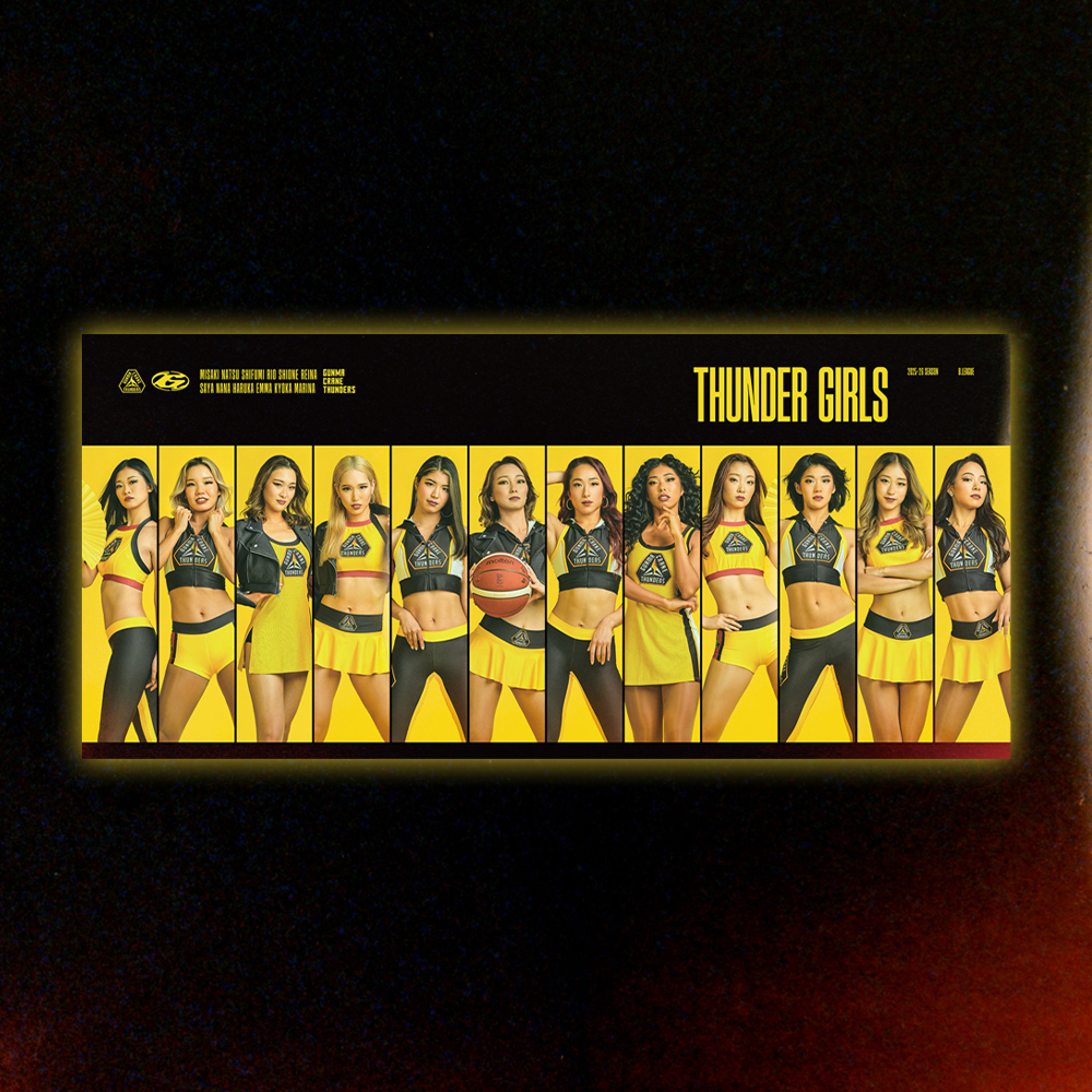 サンダーガールズ グッズ各種 2025-26｜群馬クレインサンダーズ｜B