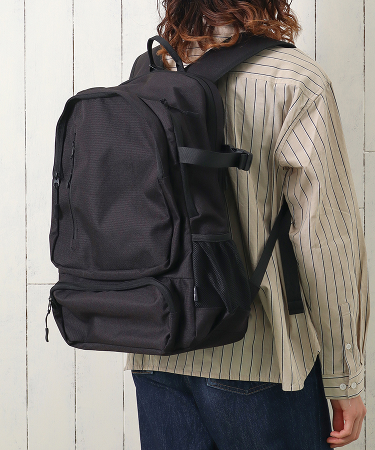 フロントファスナー2層リュック ブルーブルーエオリジナル ブルーエ