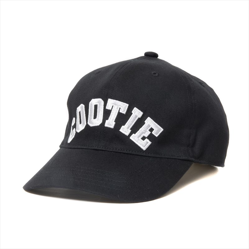 COOTIE PRODUCTIONS Cotton OX 6 Panel Cap (Black)