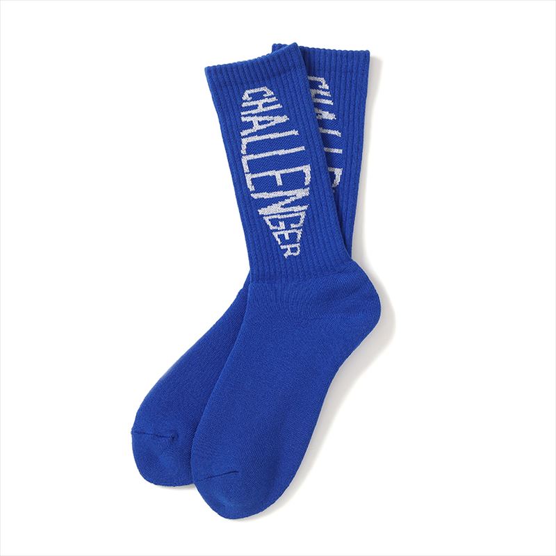 CHALLENGER Fish Logo Socks (Blue)