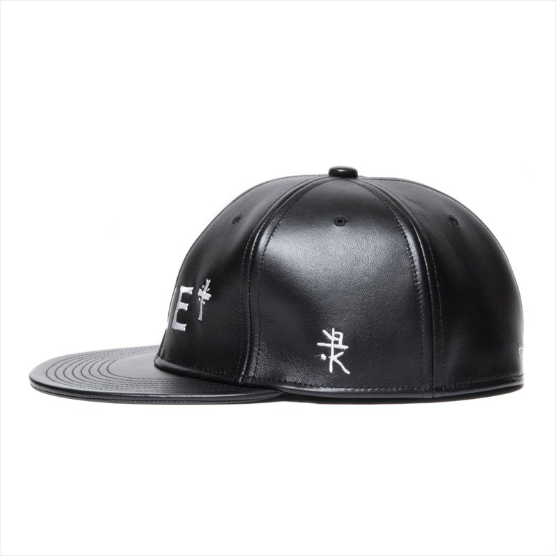 COOTIE PRODUCTIONS Leather 6 Panel Cap (Jakob Morley) TRUE