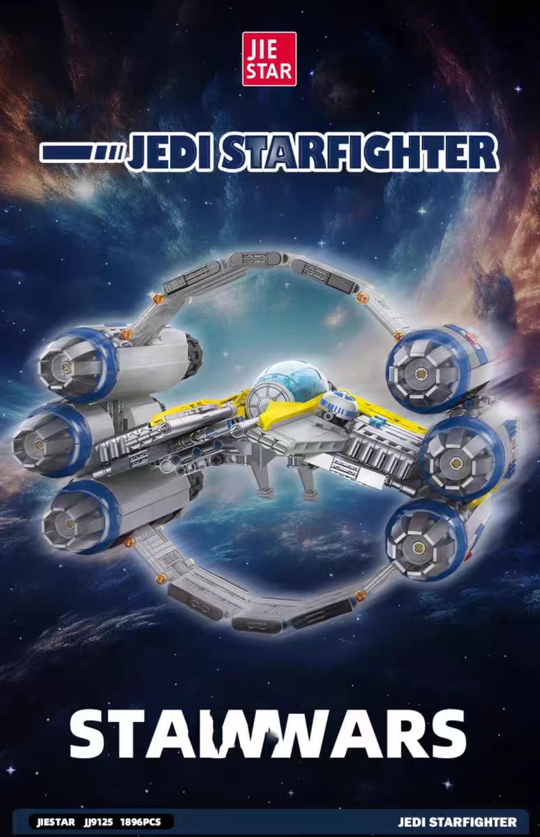JIESTAR JJ9125 | JieStar JJ9125 Jedi Starfighter | Pieces Count: 1896