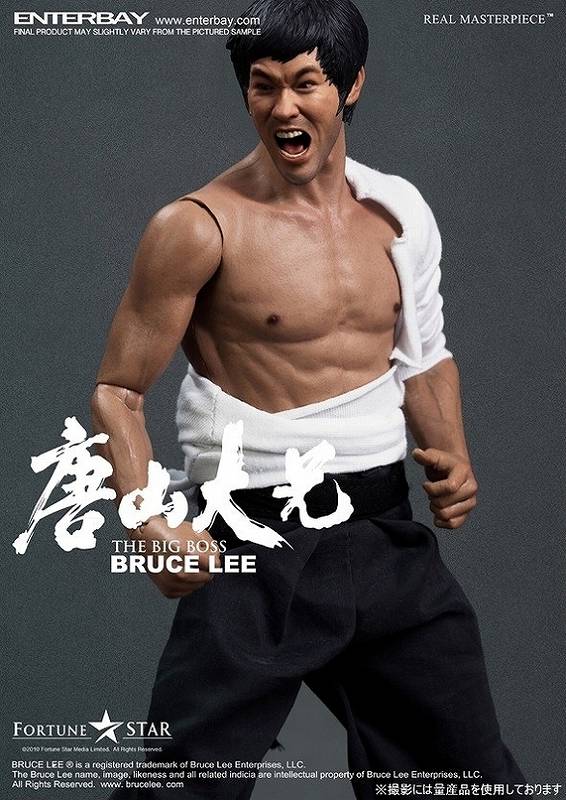 ドラゴン危機一発」ブルース・リー チェン・チャオワン（1/6フィギュア