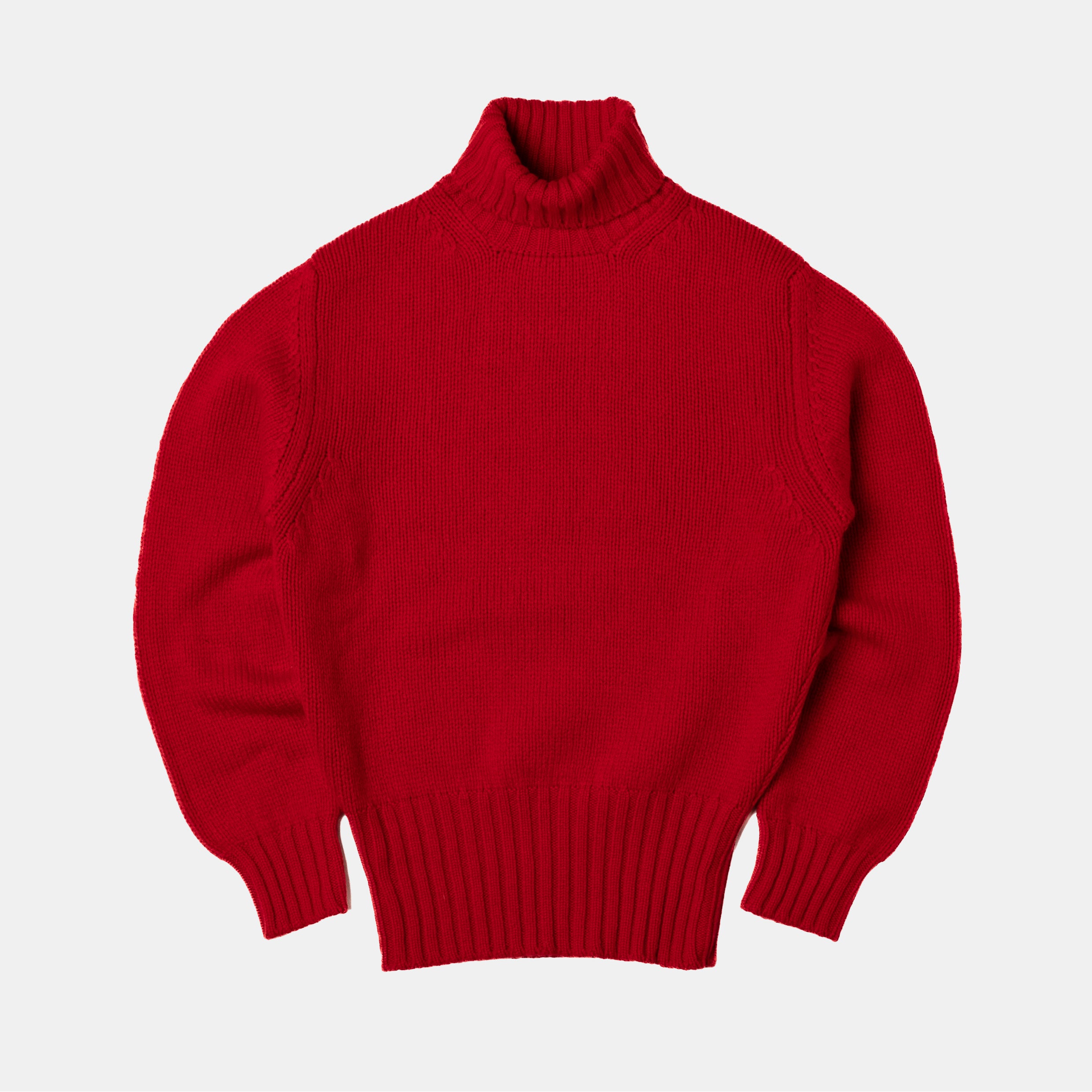 RAF Rollneck Pullover Red – Bryceland's