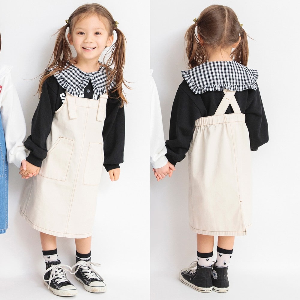 デニムジャンパースカート ｜子供服&ベビー服 ブランシェス 公式通販