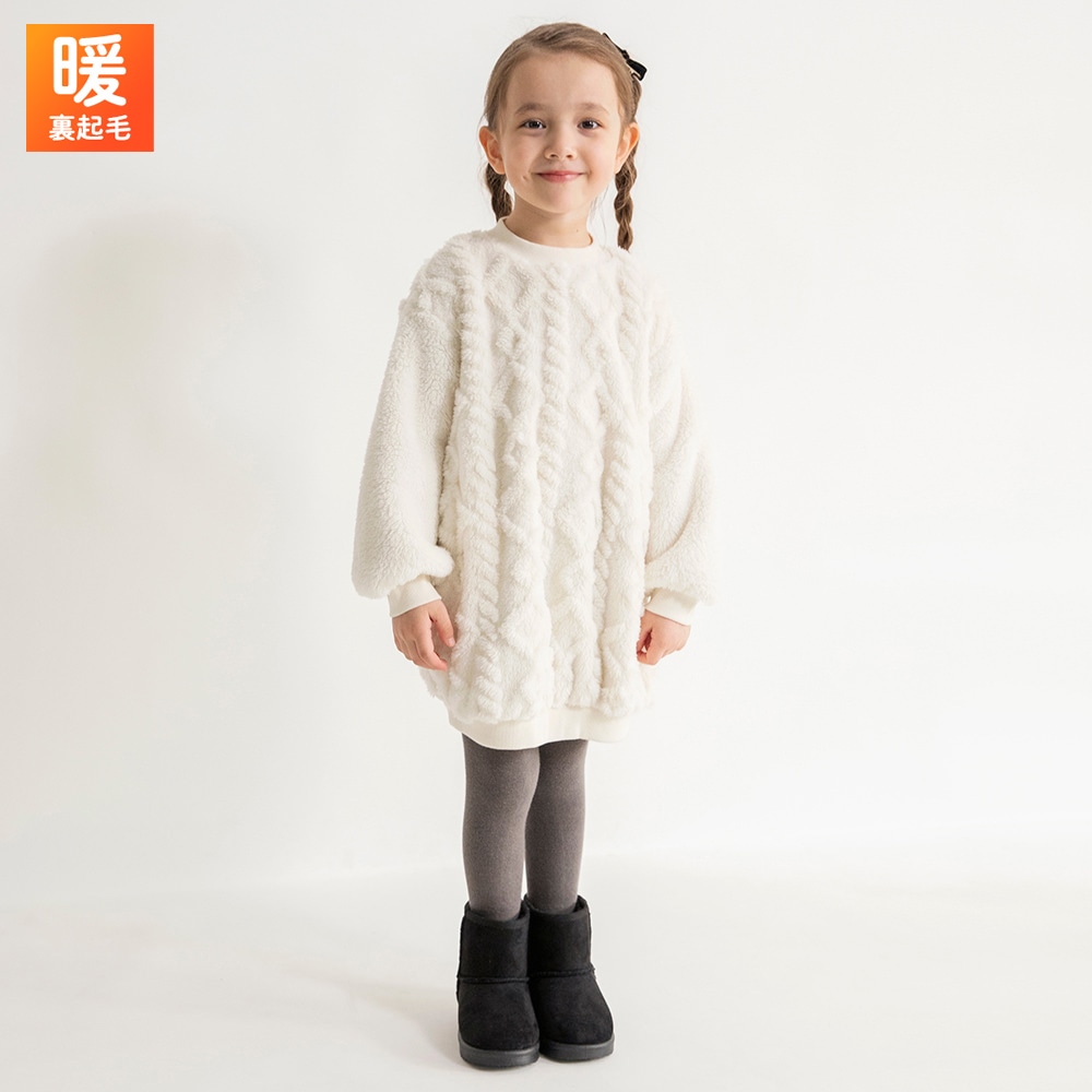 アソートボアワンピース 2025秋冬 ｜子供服&ベビー服 ブランシェス