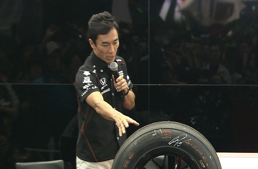 佐藤琢磨スペシャルトーク前編】インディカーにおけるタイヤの重要性
