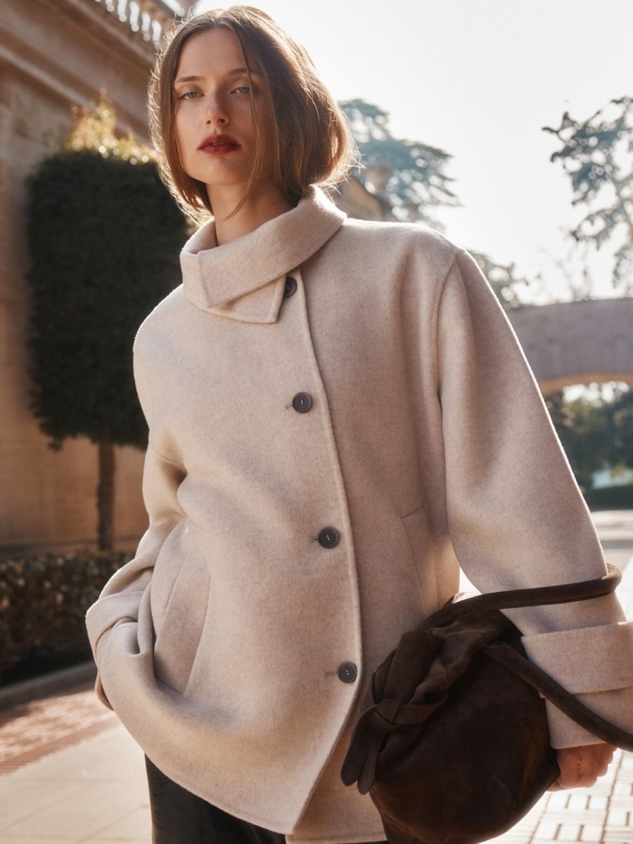 Women's Andie Jacket in Chia Mélange | Brochu Walker