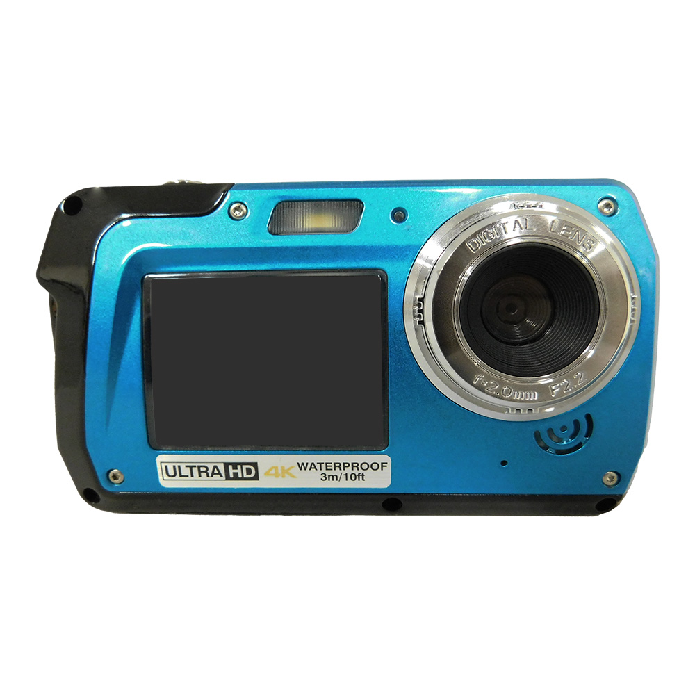 SONYセンサー搭載】4K防水デジタルカメラ（ダブルLCDモニター） - 株式