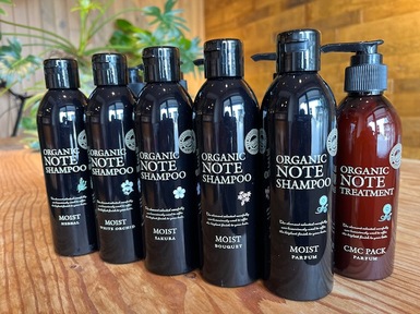 ORGANIC NOTE シャンプー＆トリートメント | 商品紹介 | 泉大津美容室