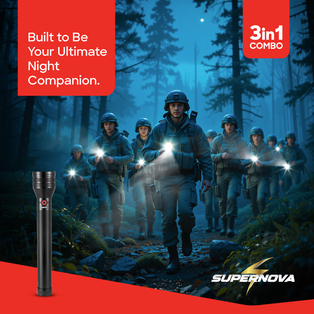 Shop SF6305SLC LC - Zoom Searchlight (3pcs) in UAE | BuySanford