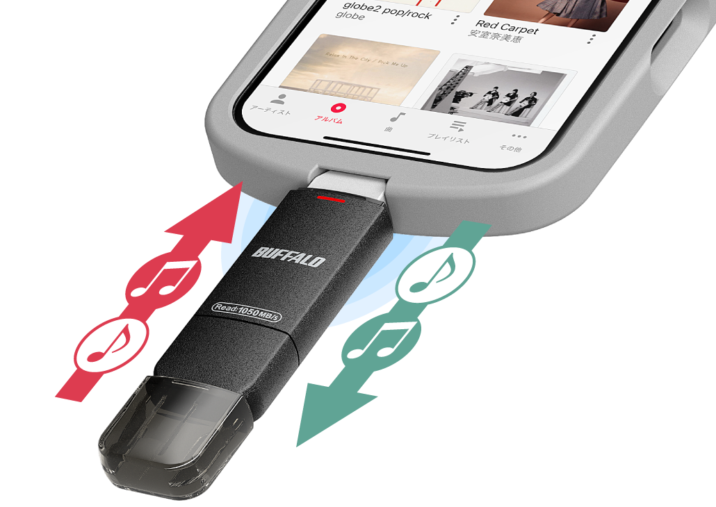 RR-PW2-WH : スマートフォン用CDレコーダー | バッファロー