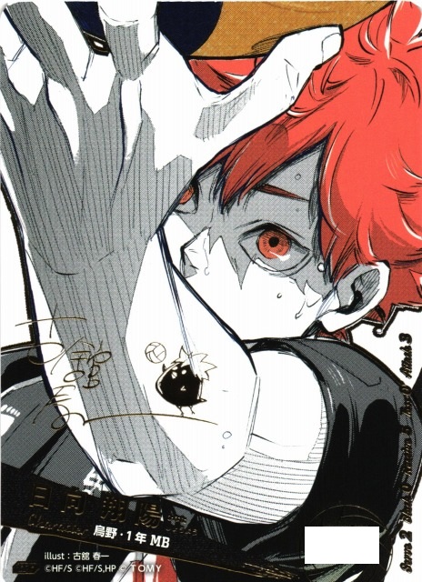 バボカ】日向 翔陽〔サイン/シリアルNo.0138〕【極P】HV-P01-004 - C