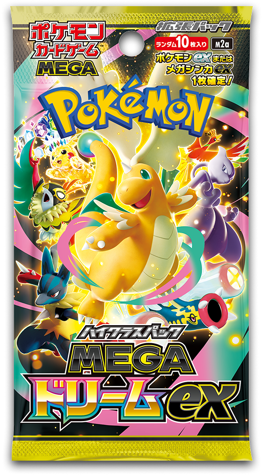 新品ボックス]ポケモンカードゲーム ハイクラスパック MEGAドリームex