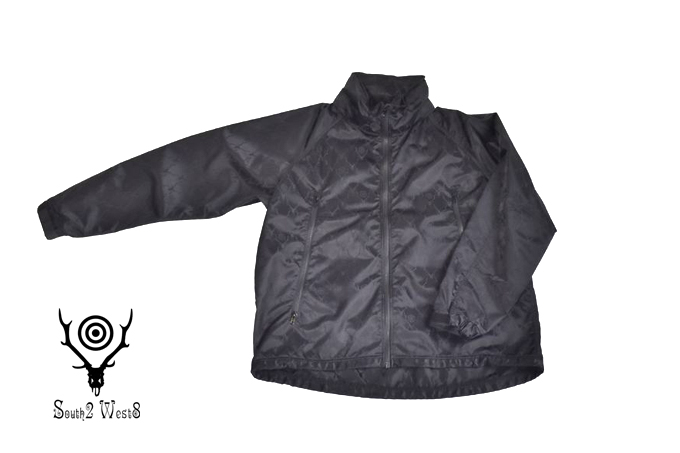 WEATHER EFFECT JACKET - JACQUARD SATEEN / SKULL&TARGET / BLACK