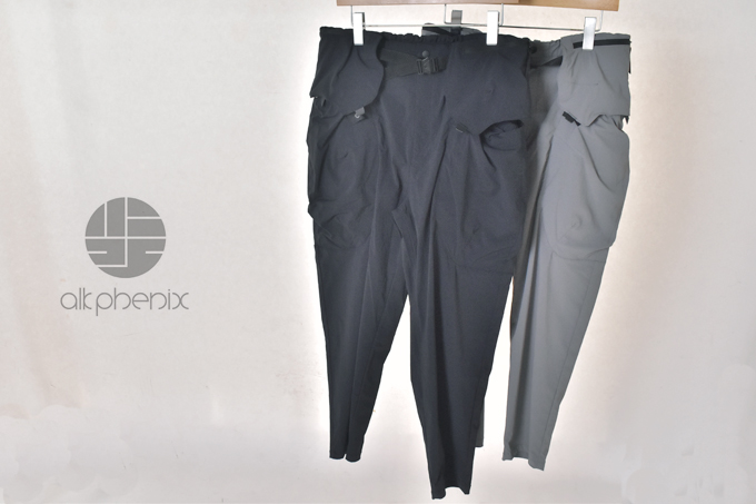 Zak pants II / Karu-Stretch Taffeta II / 2 color | alk phenix