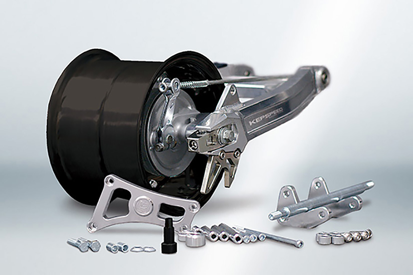 KEPSPEED製】モンキー純正ドラム対応 8インチ5.5Jホイール付ワイド