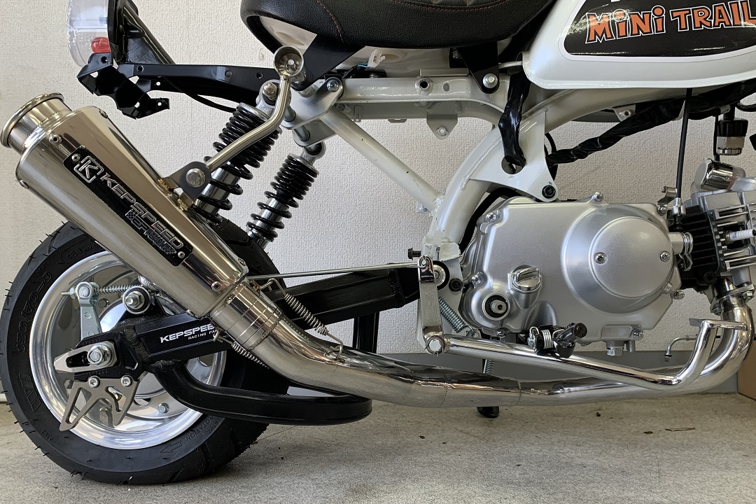 KEPSPEED製 モンキー用 ステンレスマフラー モンキーやダックス