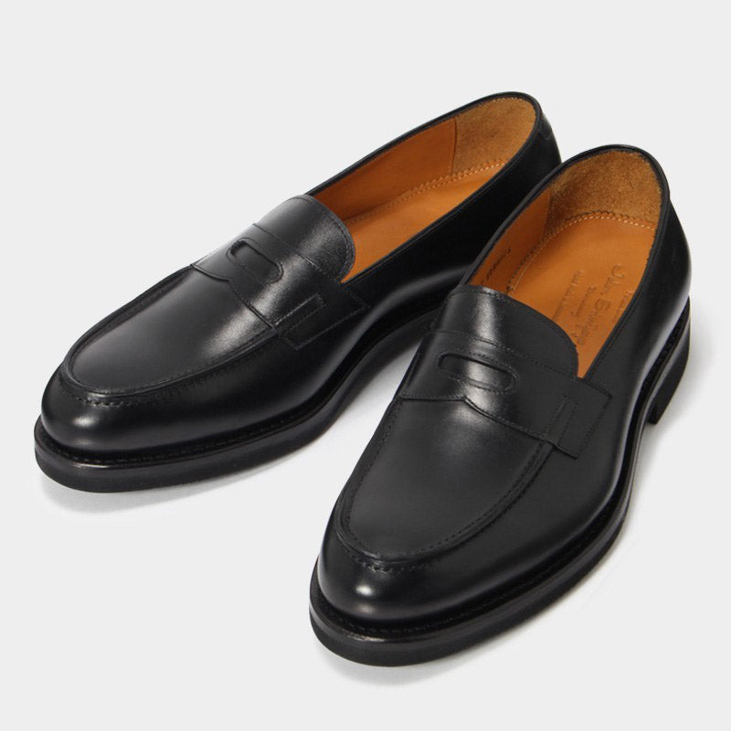 ローファー | 98857 / BLACK CALF (VIBRAM GUMLITE SOLE) - Jalan