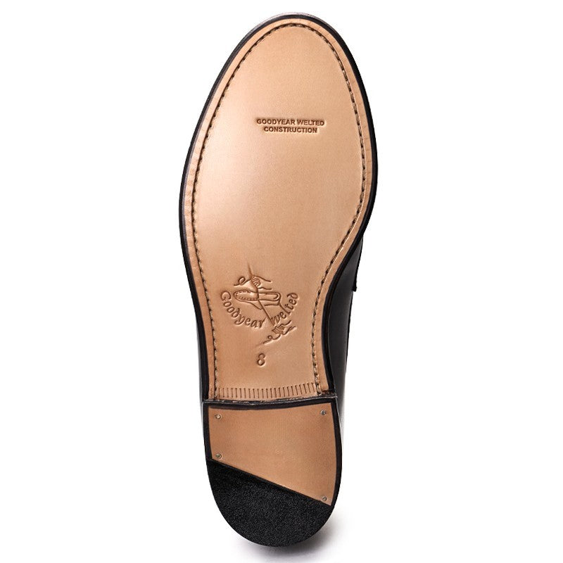 ローファー | 98998 Garuda / BLACK CALF (LEATHER SOLE) - Jalan