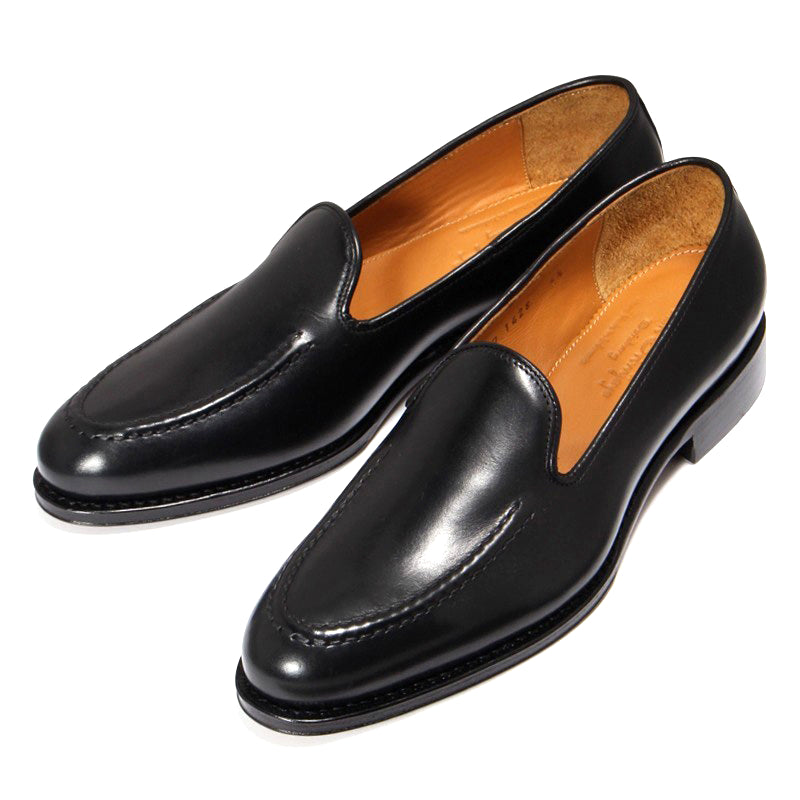 ローファー | 99107 / BLACK CALF (LEATHER SOLE) - Jalan Sriwijaya