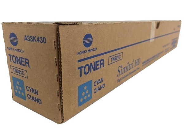 Konica Minolta A33K430 (TN321C) Cyan Toner Cartridge | GM Supplies