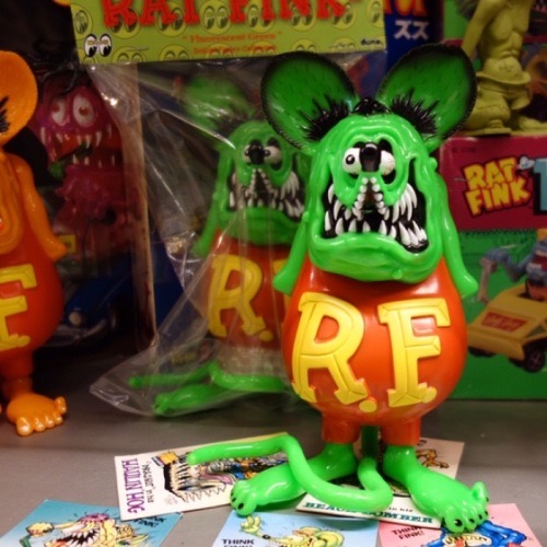 RAT FINK(ラットフィンク)ソフトビニールスタチュー(ソフビフィギュア