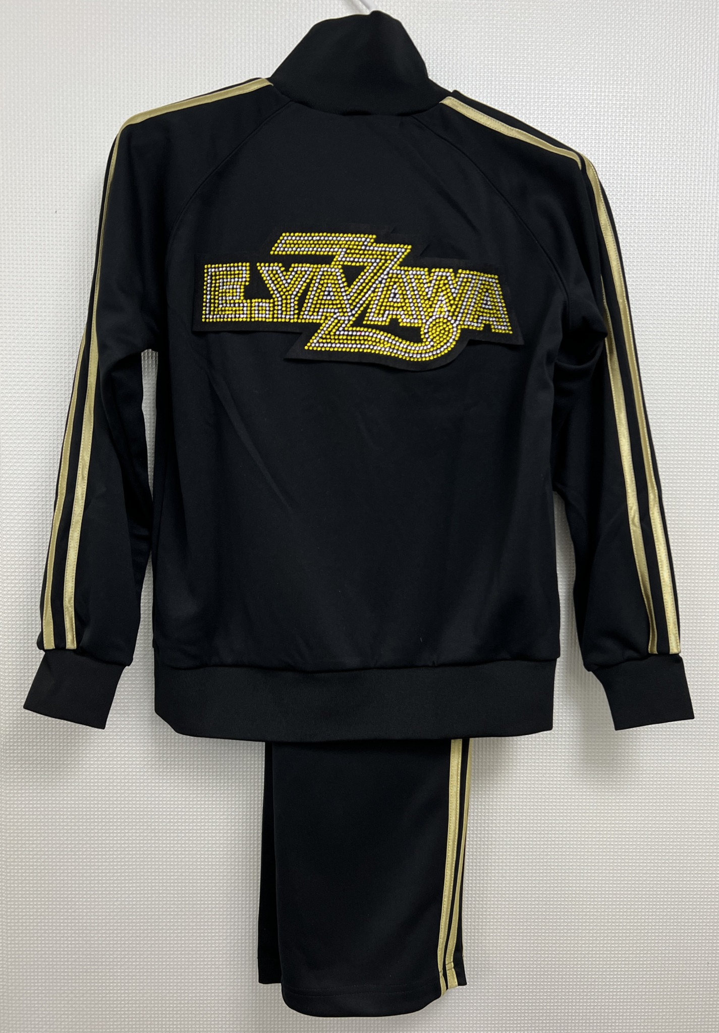 E.YAZAWA Yazawa 矢沢永吉 ラインストーン加工 ジャージ上下 | バイク